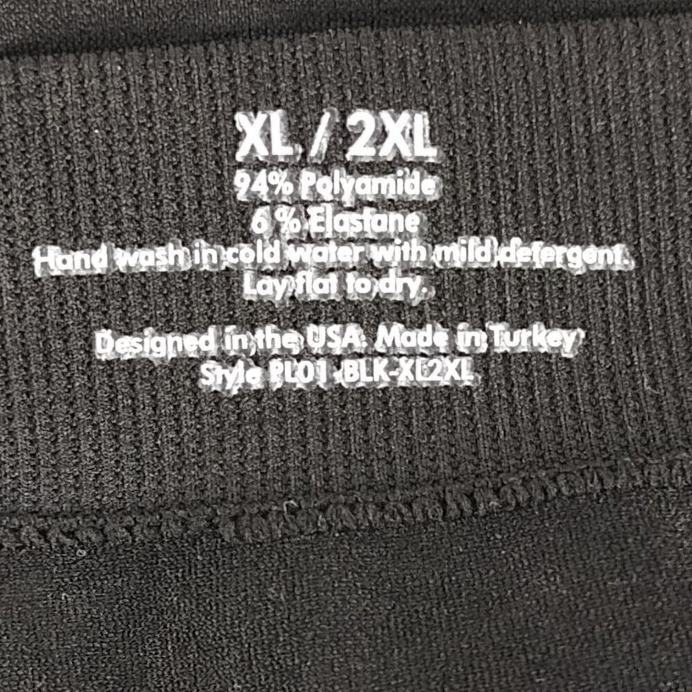 Preggo Leggings Black Maternity Capri, Crop, Style PL01 Size XL to 2XL (NWT) - Picture 9 of 9